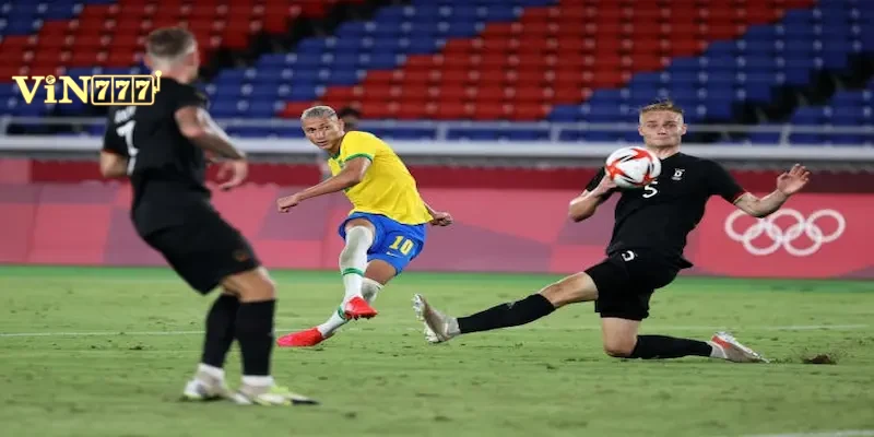 Biểu đồ phân tích cấu trúc đội hình U23 kết hợp cầu thủ quá tuổi tại Olympic